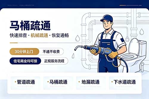 林州马桶疏通