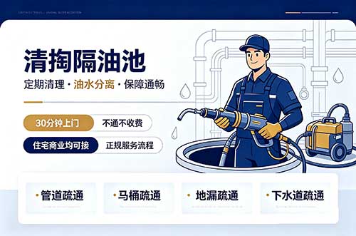 林州清掏隔油池